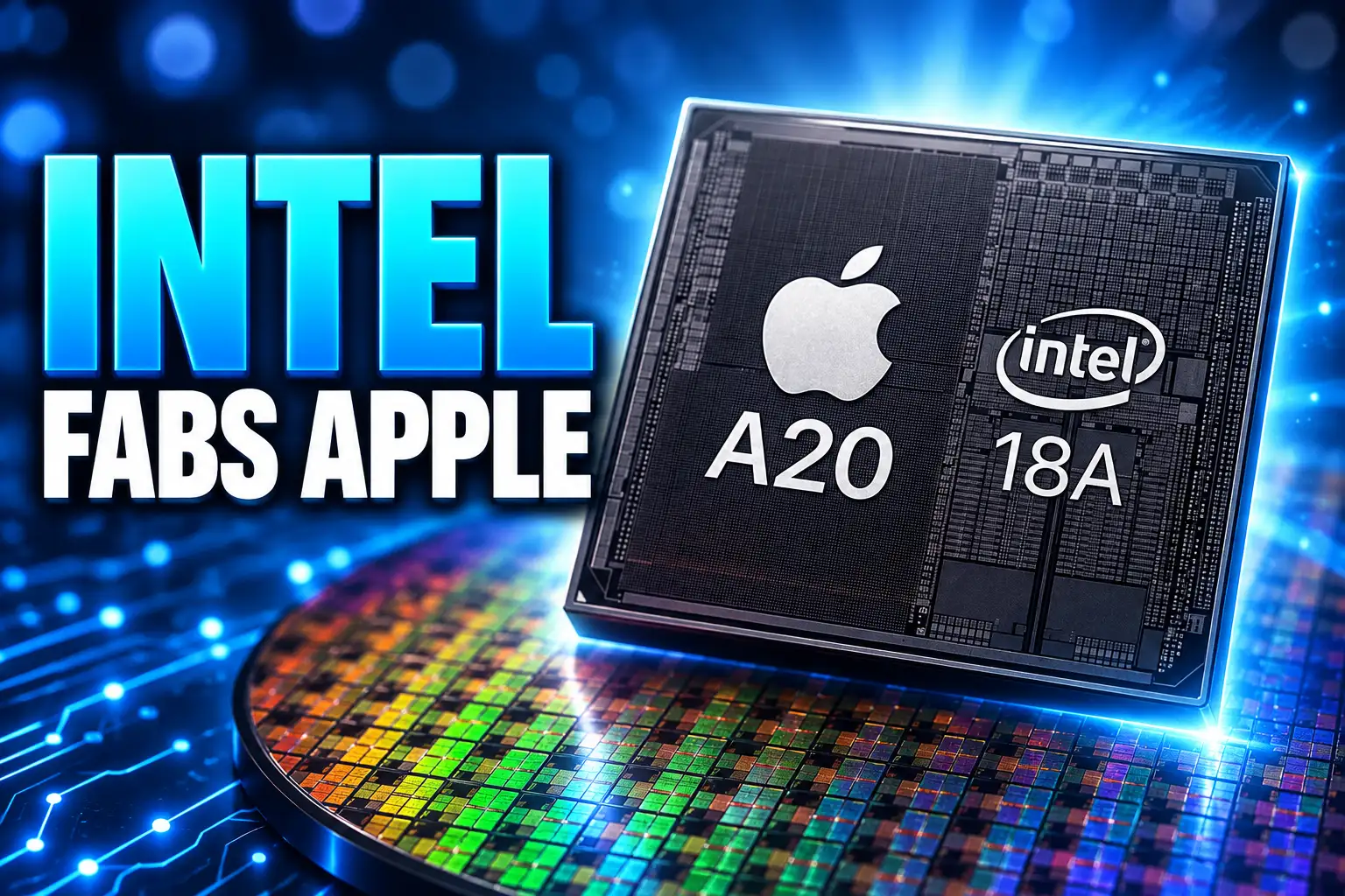 Apple Intel foundry deal iPhone chip supply