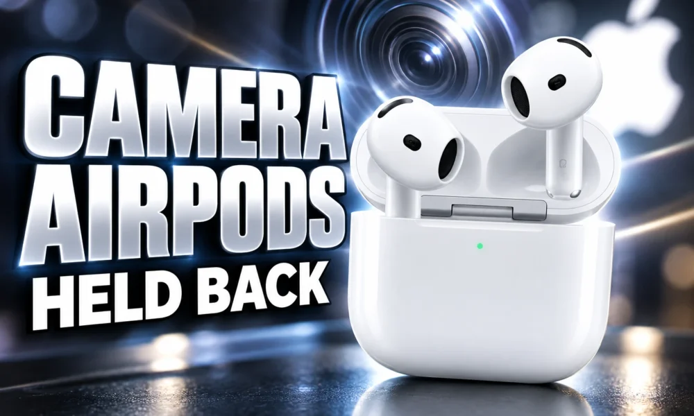 Apple camera AirPods delayed to 2027 after leak