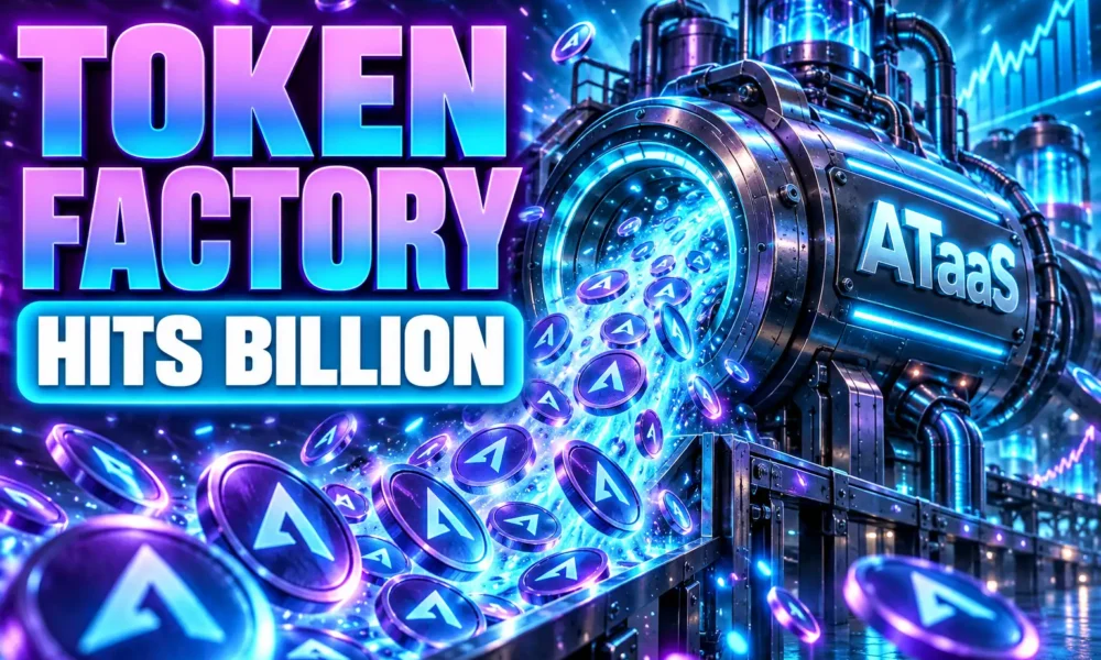 Approaching.AI ATaaS token factory 1 billion yuan