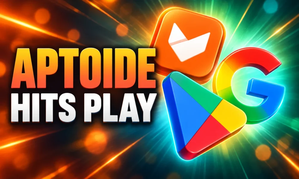 Aptoide first rival store on Google Play US