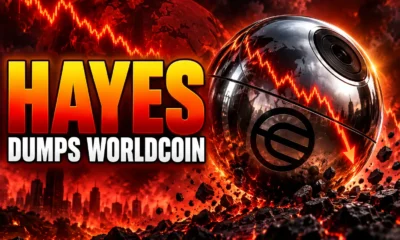 Arthur Hayes sells Worldcoin after SpaceX chart