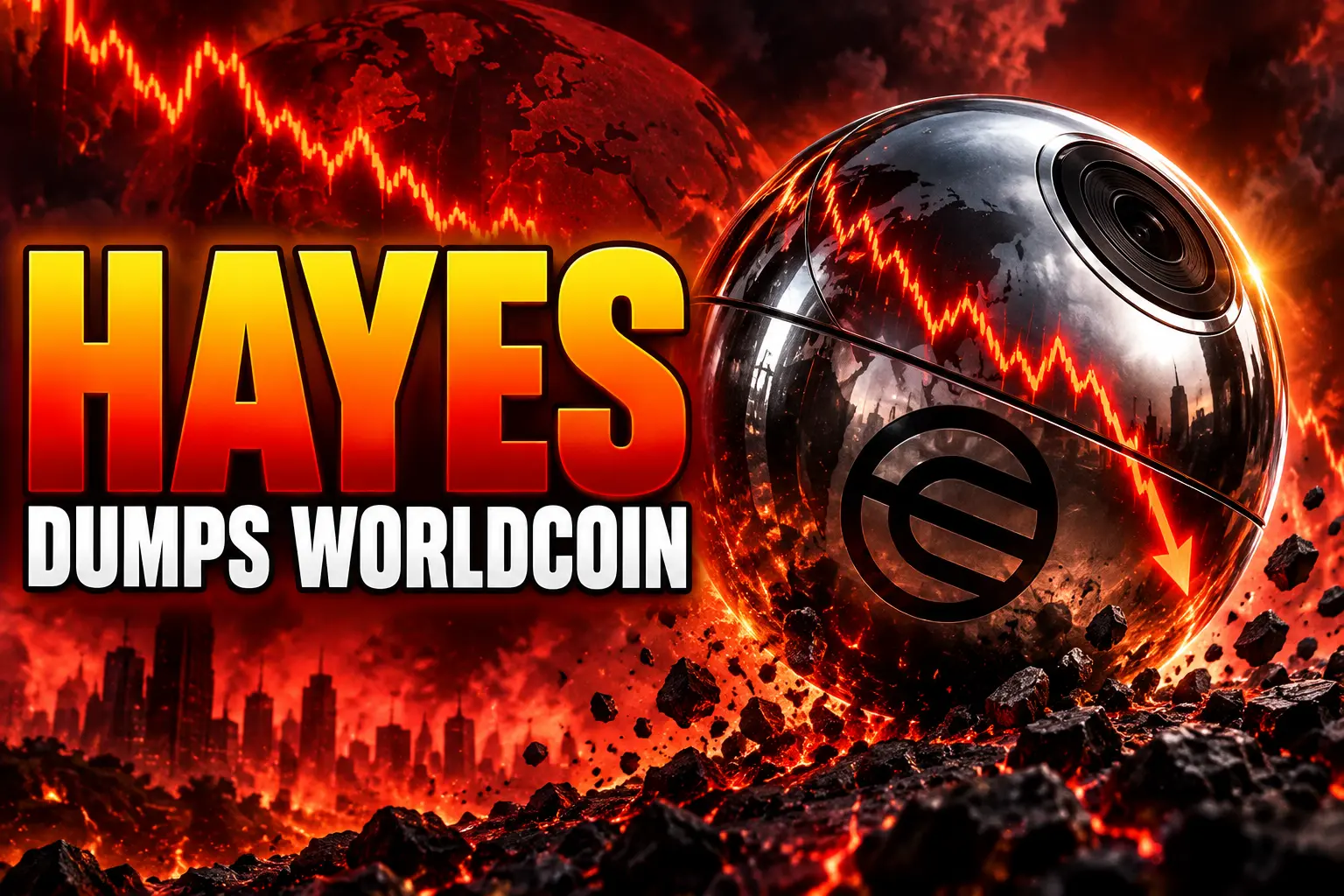 Arthur Hayes sells Worldcoin after SpaceX chart