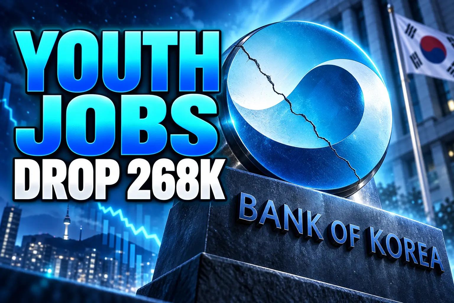 Bank of Korea AI youth job losses career ladder