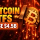 Bitcoin ETF outflows 13-day streak $4.33 billion