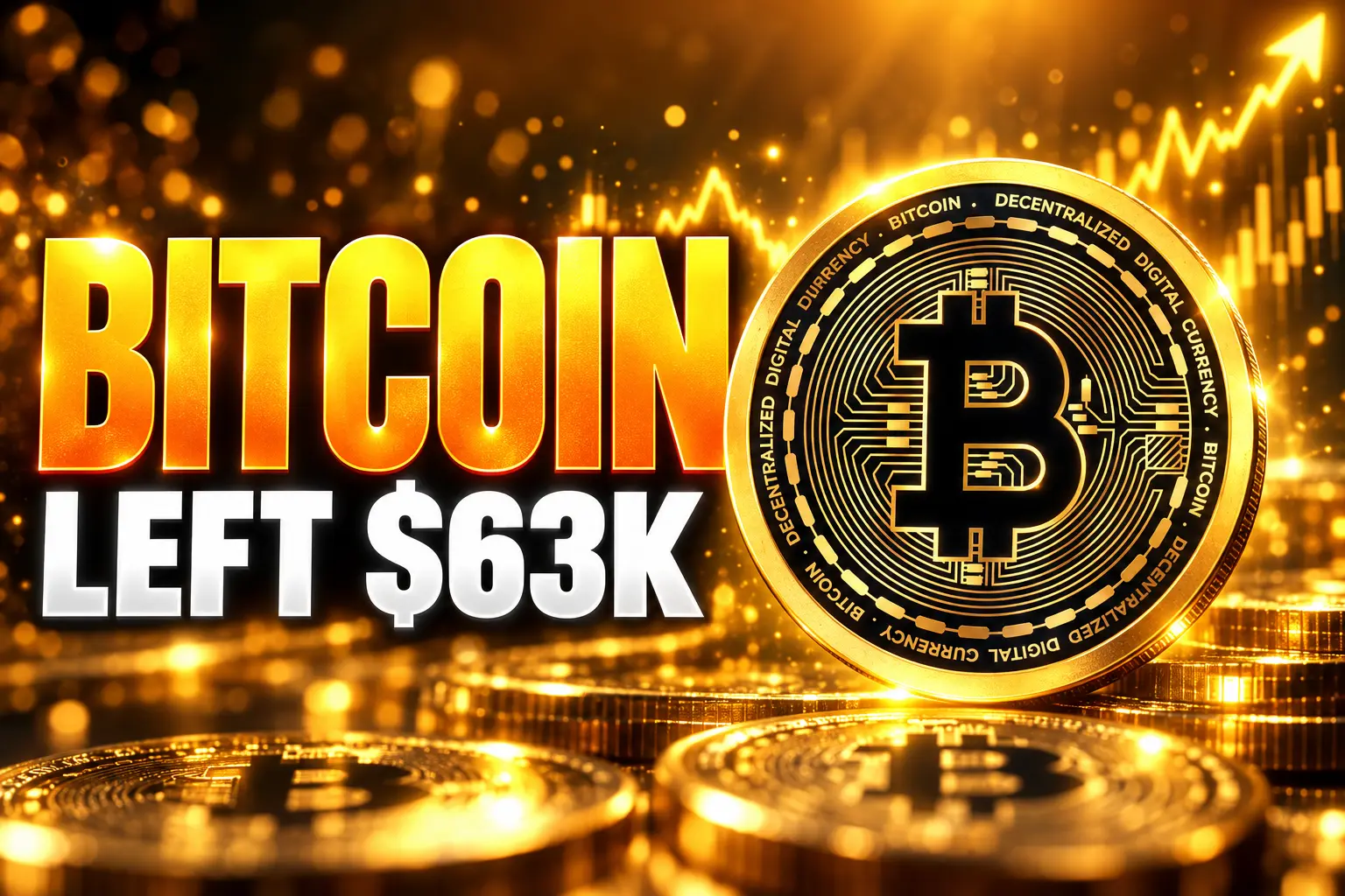 Bitcoin leaves $63000 as WLD WLFI stall