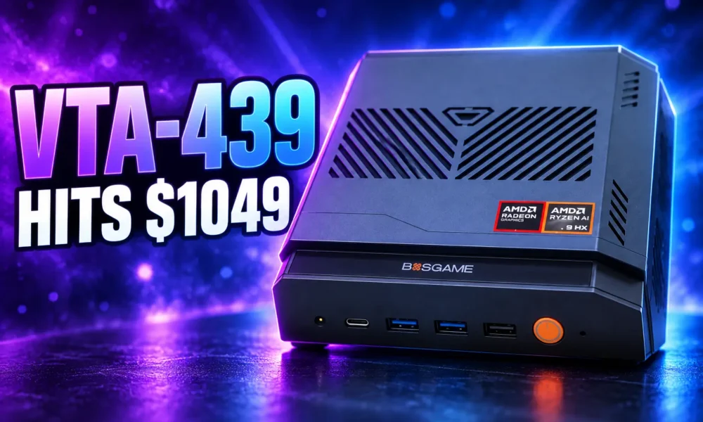 Bosgame VTA-439 86 TOPS local AI mini PC