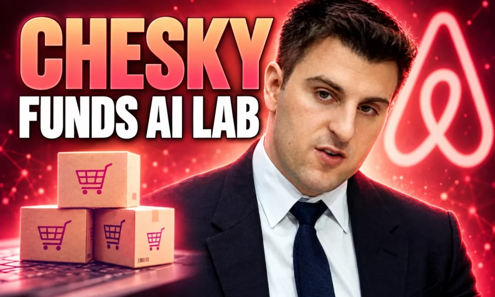 Brian Chesky funds standalone AI lab outside Airbnb