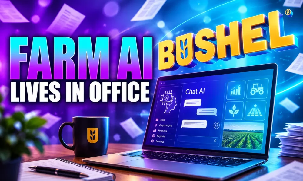 Bushel farm AI 14 percent office ChatGPT survey