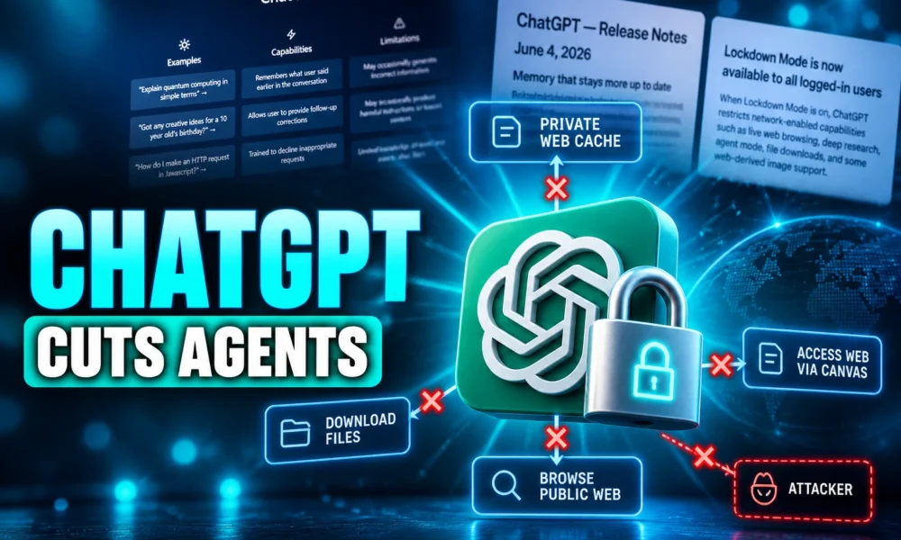 ChatGPT Lockdown Mode prompt injection protection setting