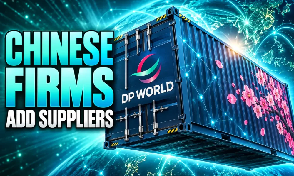 Chinese companies supply chain diversification AI survey