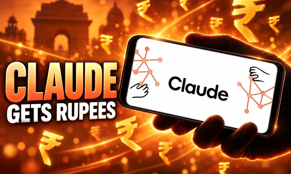 Claude AI India rupee pricing Pro Max Team