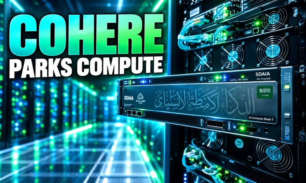 Cohere 50 megawatt Humain Saudi AI compute deal