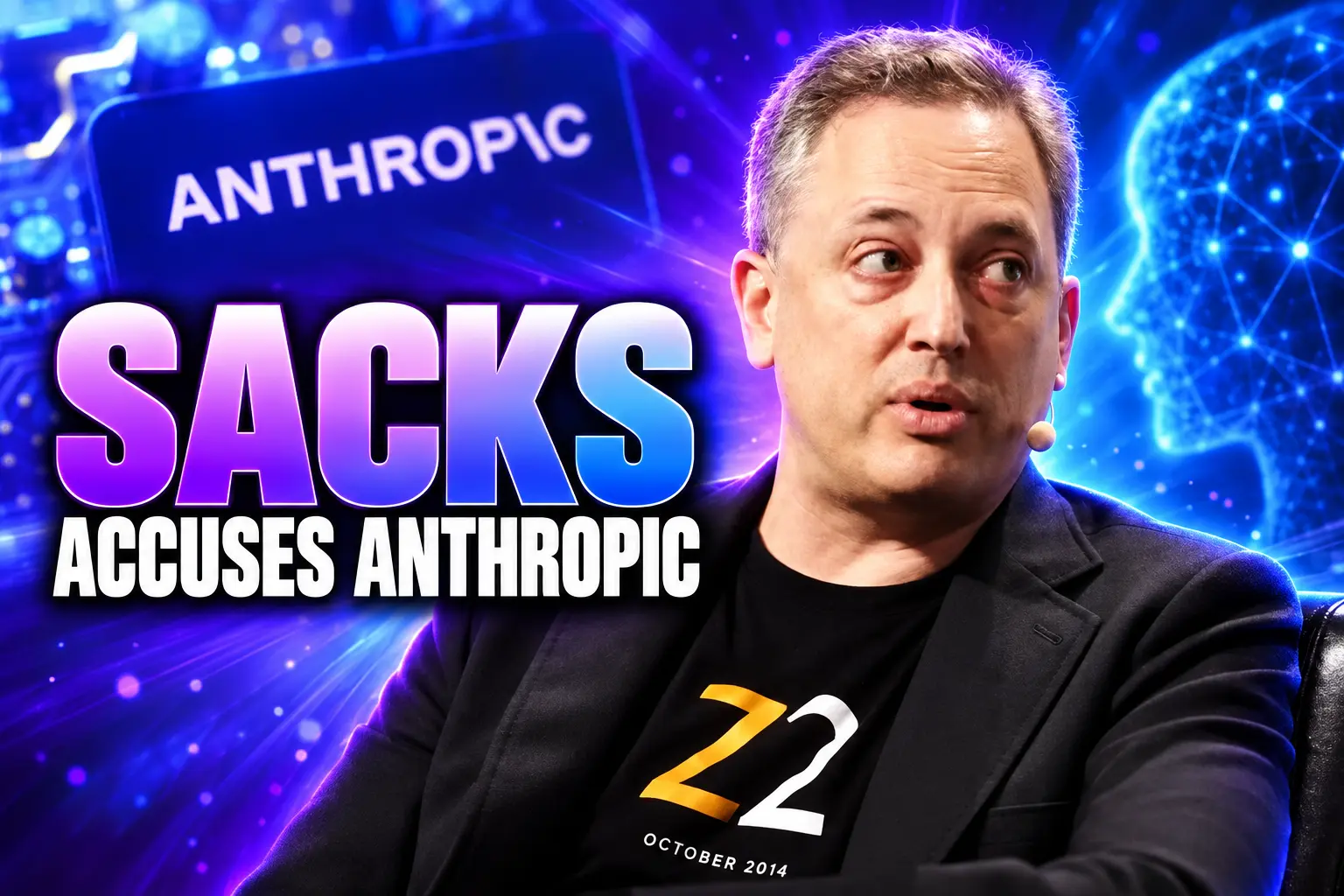 David Sacks Anthropic pause recursive self-improvement warning