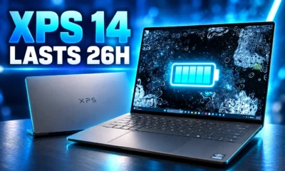 Dell XPS 14 2026 26-hour IPS battery life