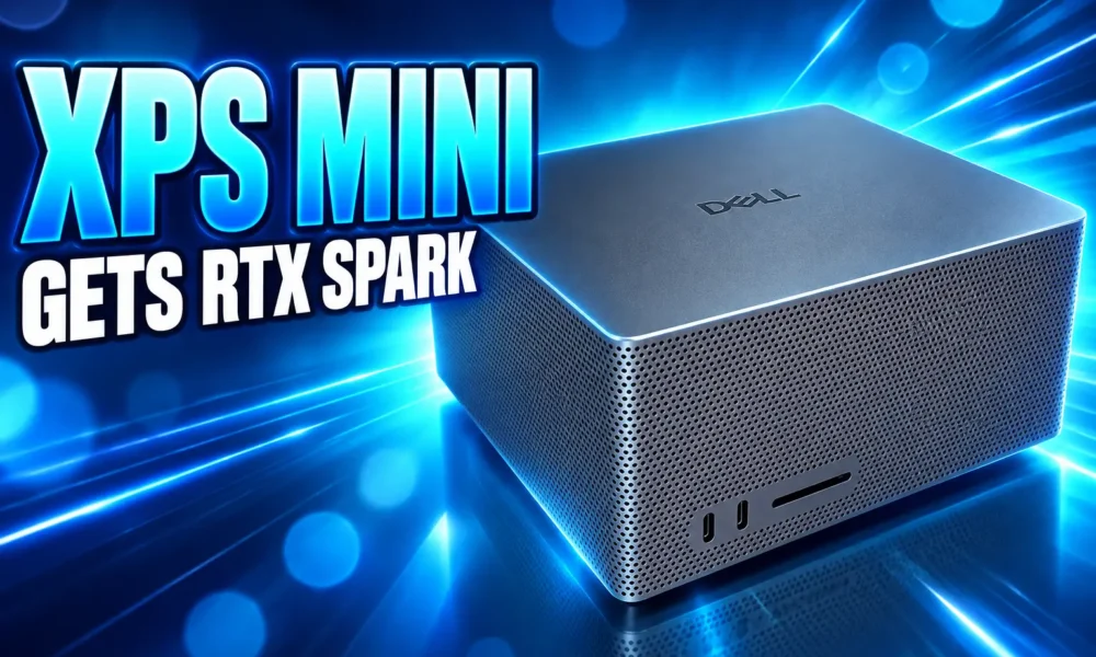 Dell XPS RTX Spark mini PC Windows ARM desktop
