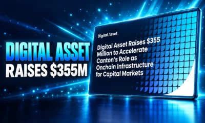 Digital Asset Canton Network $355 million a16z raise