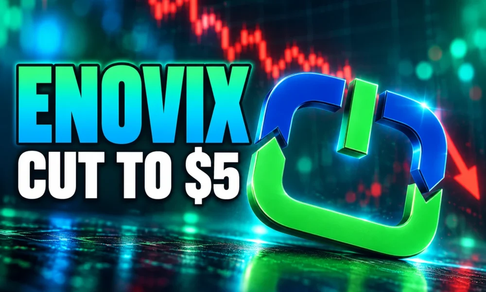 Enovix Honor battery qualification BofA price target cut