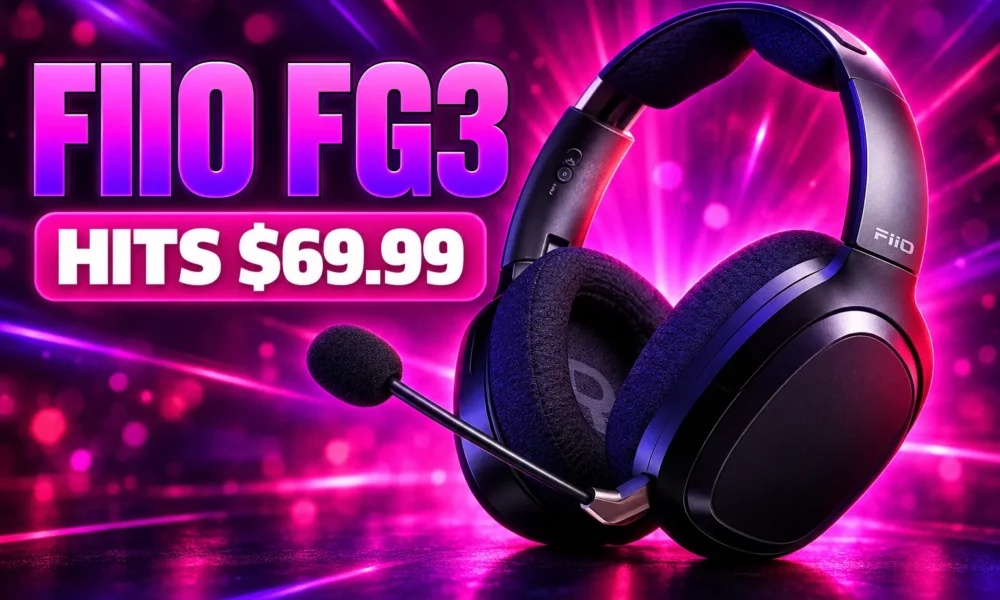 FiiO FG3 coaxial dual driver USB dongle headset