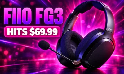 FiiO FG3 coaxial dual driver USB dongle headset