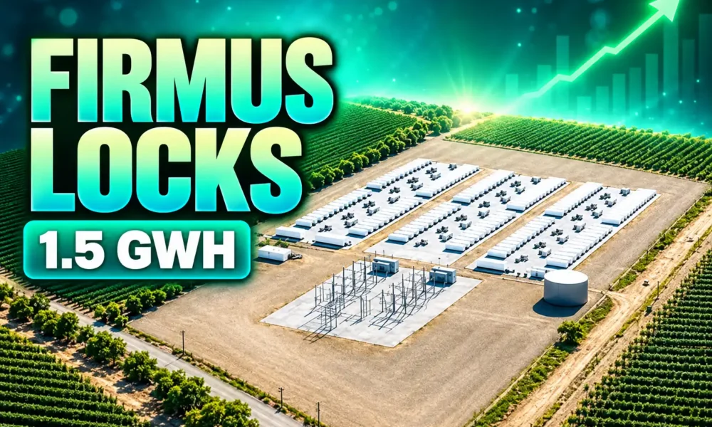 Firmus 1.5 GWh battery storage Gunvor AI factories