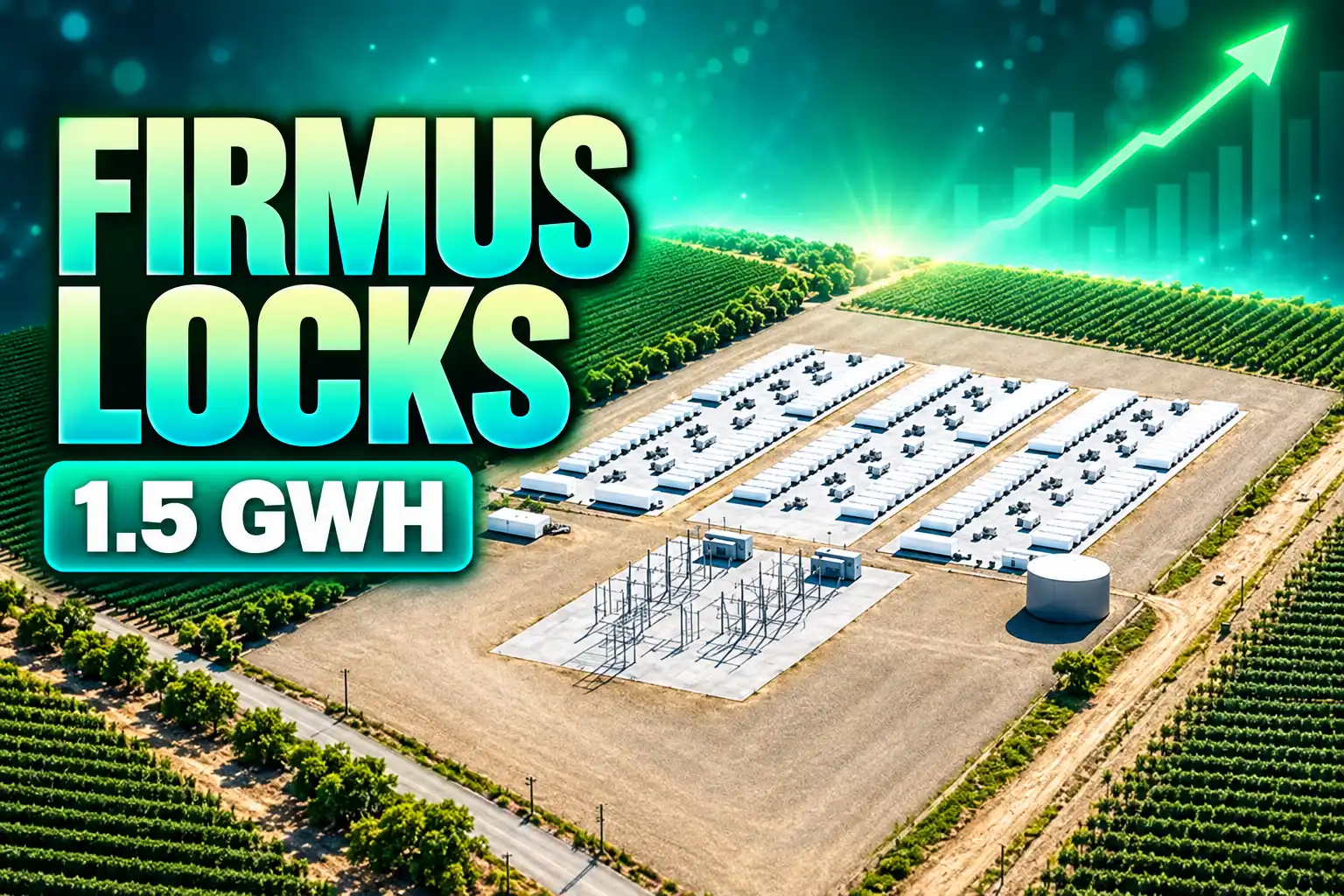 Firmus 1.5 GWh battery storage Gunvor AI factories