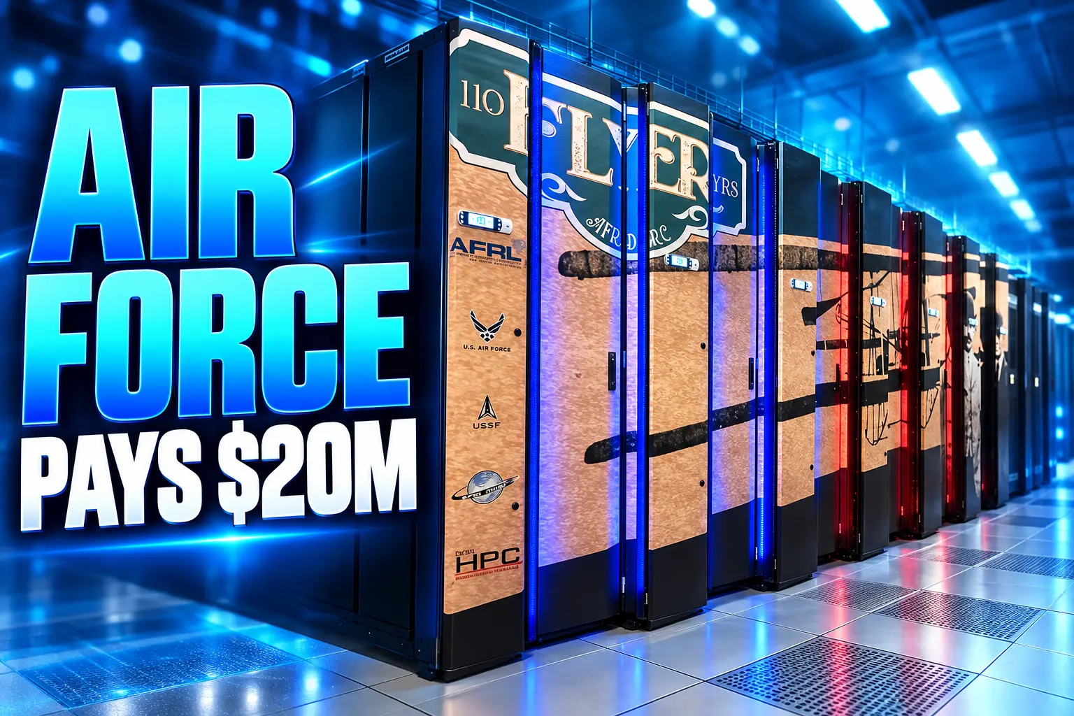 Flyer supercomputer Wright-Patterson AFRL 8.7 petaflops