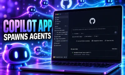 GitHub Copilot app My work pane agent dispatch