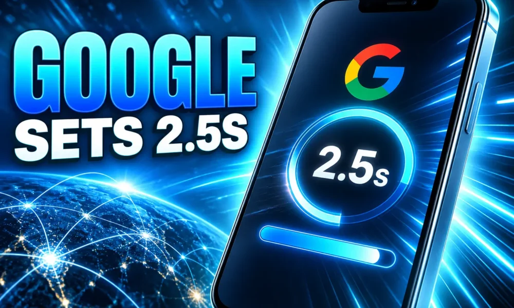 Google 2.5 second LCP automated impatience ranking