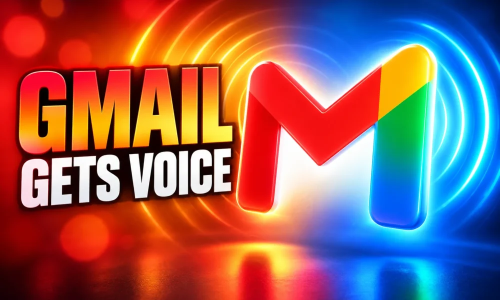 Gmail Live voice Gemini rollout Google AI