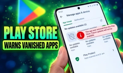 Google Play dead app warning for removed installs