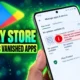Google Play dead app warning for removed installs