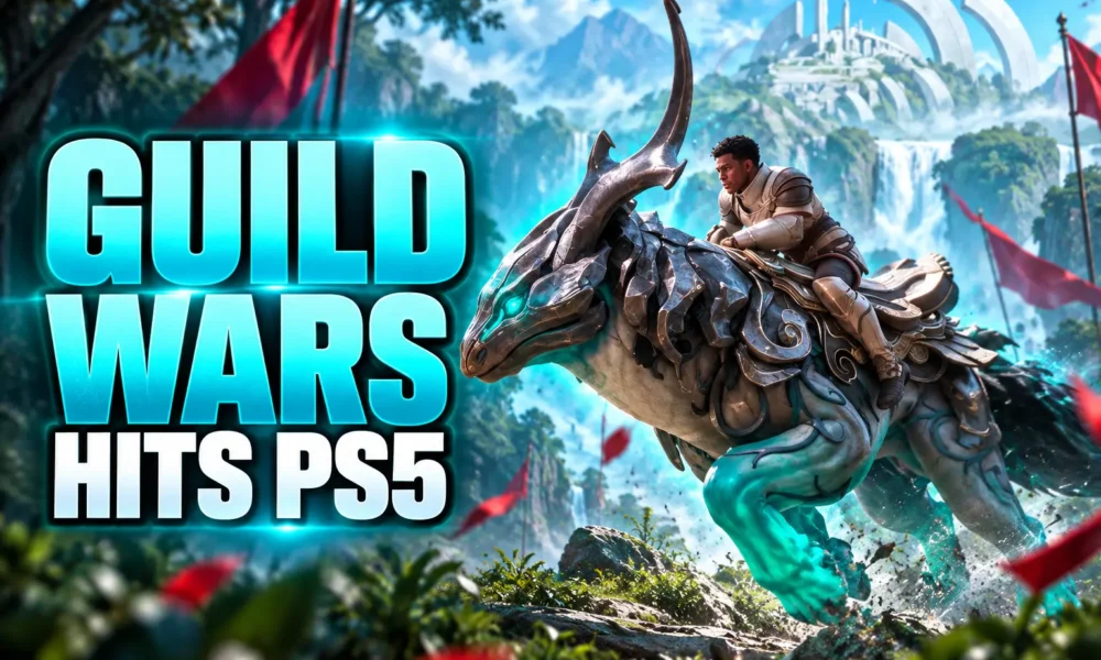 Guild Wars 3 PC PS5 announcement Seeker mount