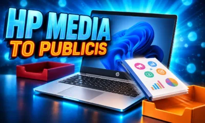 HP Publicis Media global agency of record switch