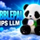 Haivivi BubblePal AI companion toy on panda plush