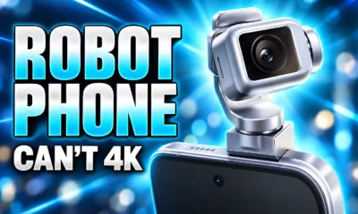Honor Robot Phone titanium gimbal camera China sale