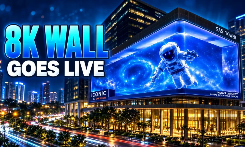 Hyderabad SAS iTower 8K DOOH digital screen