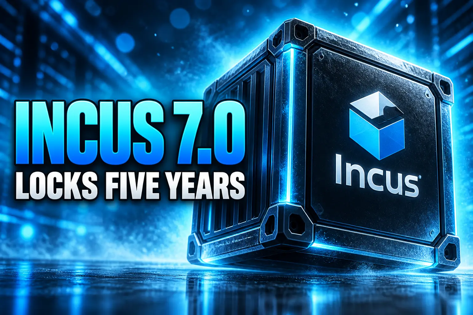 Incus 7.0 LTS container manager five year support