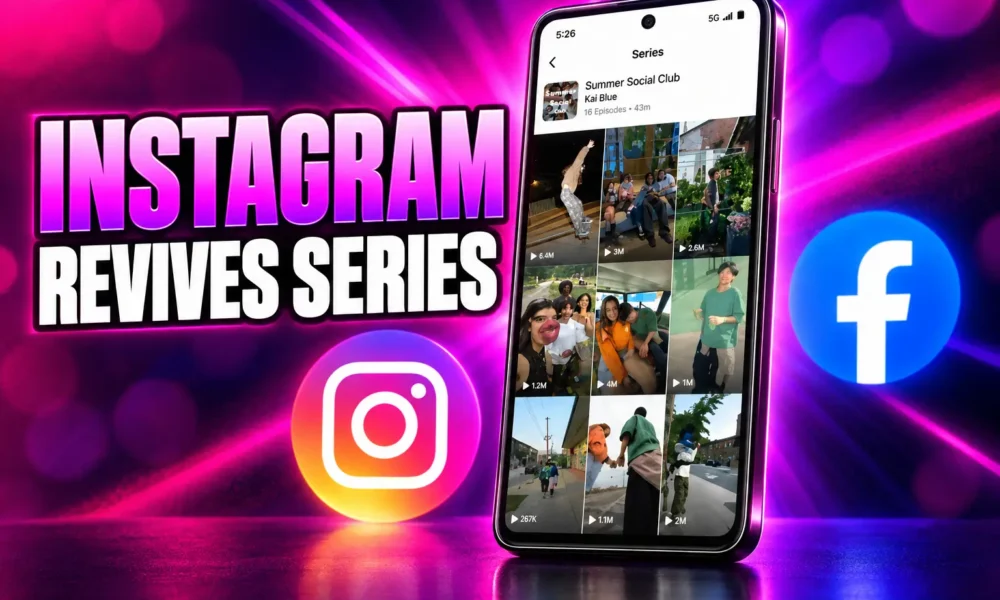 Instagram Reels Series feature test Meta 2026