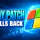 KB5089549 Windows 11 EFI partition install failure