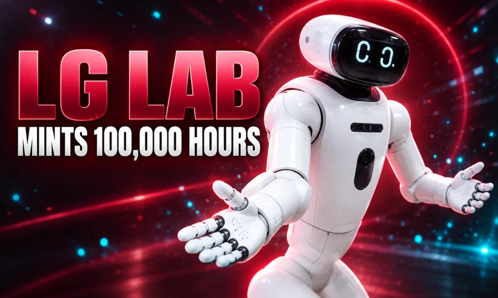 LG Nvidia Seoul data factory robot training hours