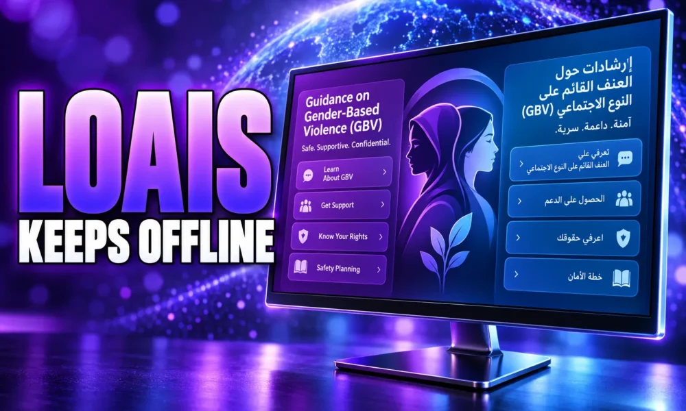 LOAIS offline AI for GBV workers in crisis zones