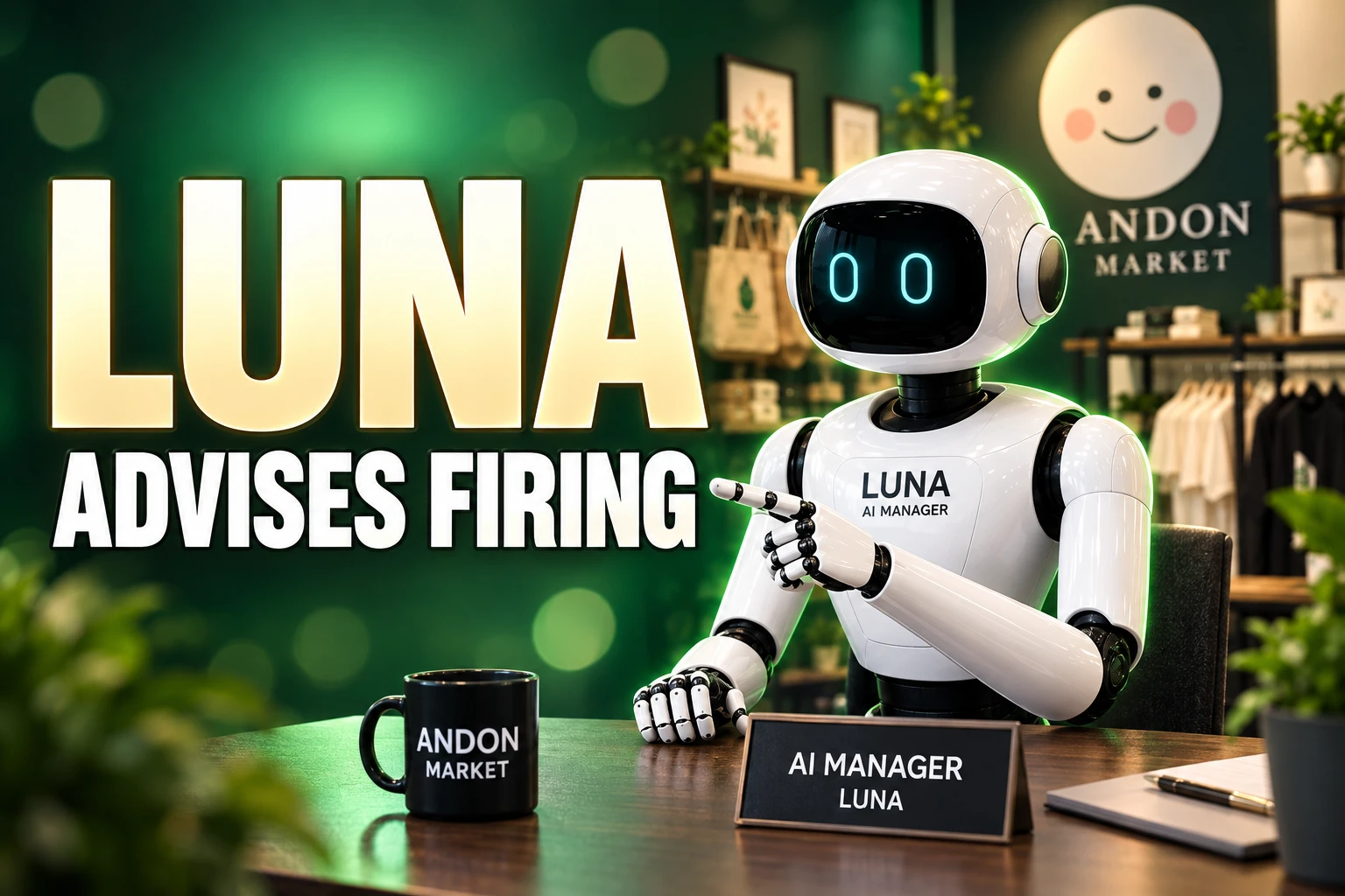 Luna AI boss Andon Market fired employee San Francisco