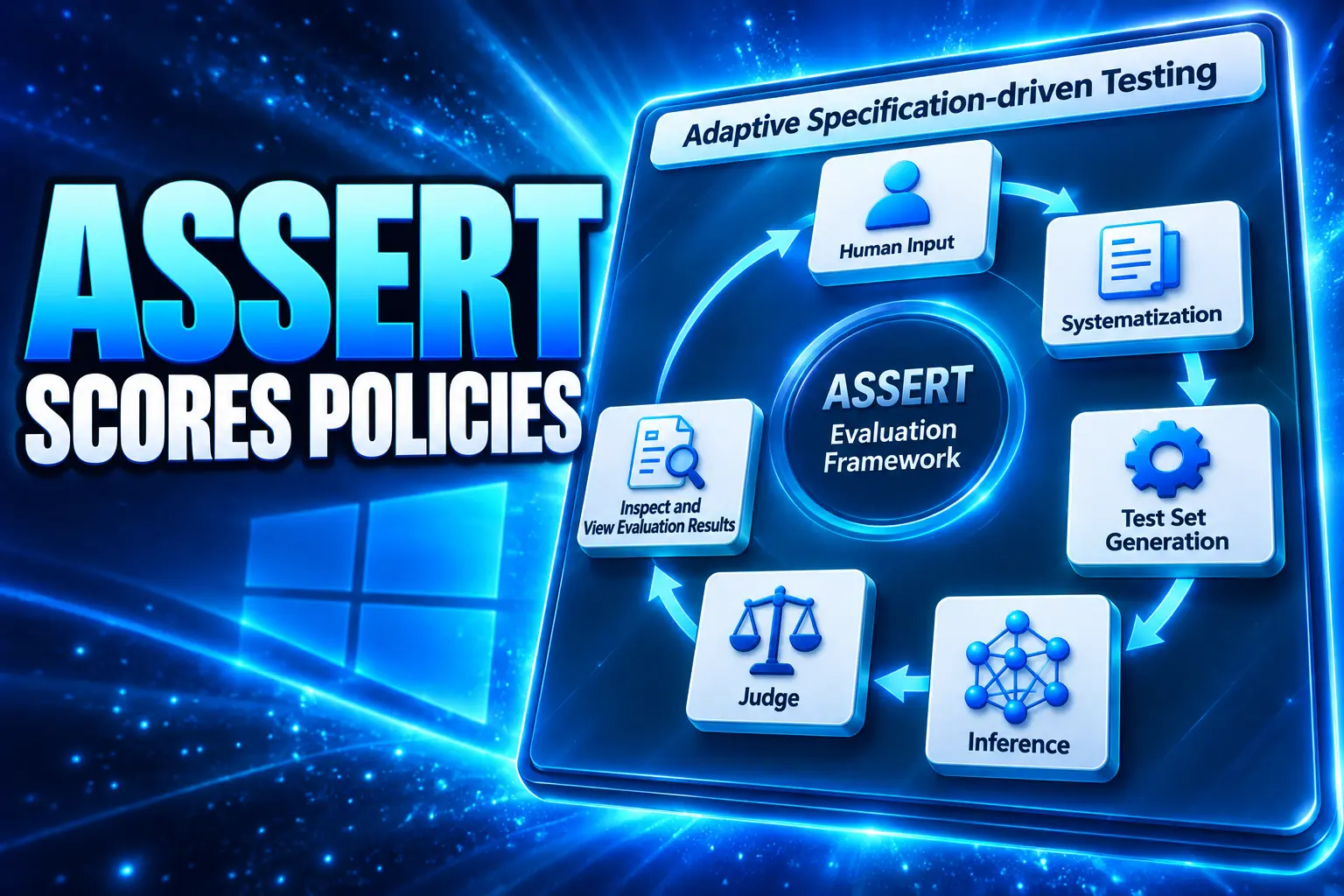 Microsoft ASSERT AI policy evaluation framework launch