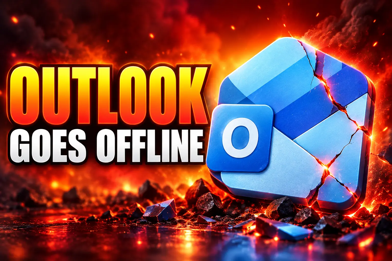 Microsoft Outlook outage shared authentication configuration EX1464935