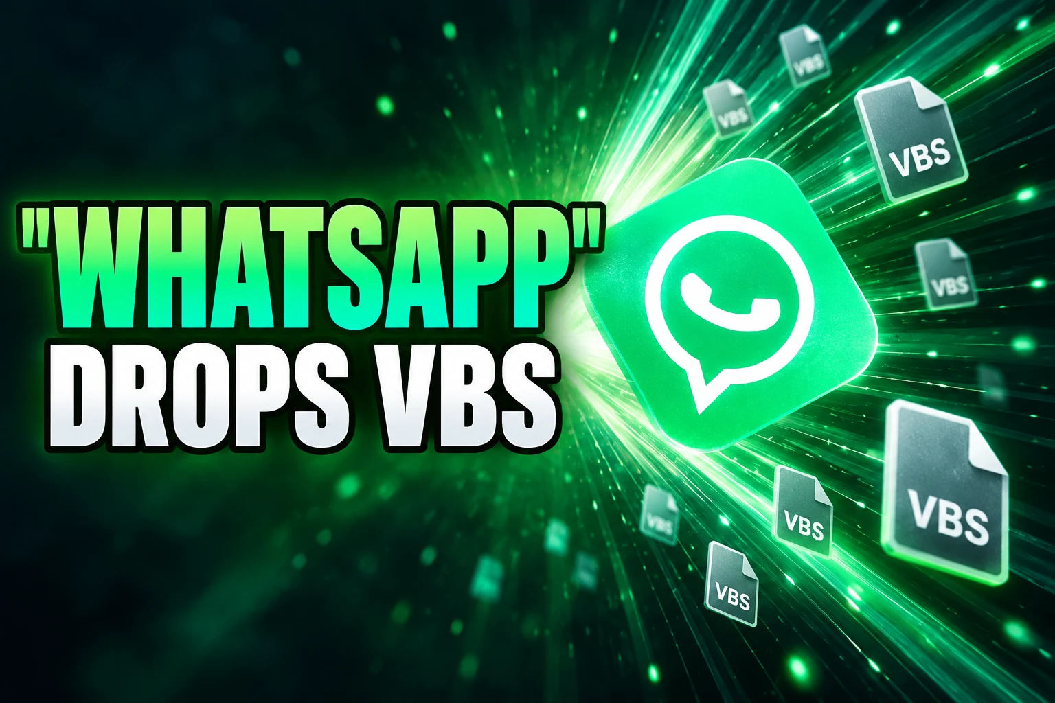 MyCERT WhatsApp VBS warning for Windows users