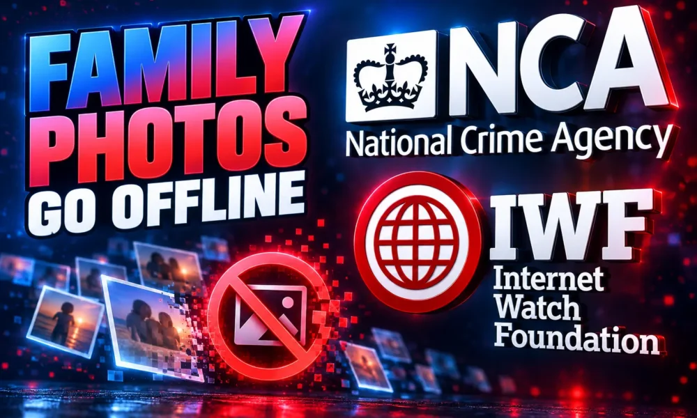 NCA IWF hide children photos AI abuse warning