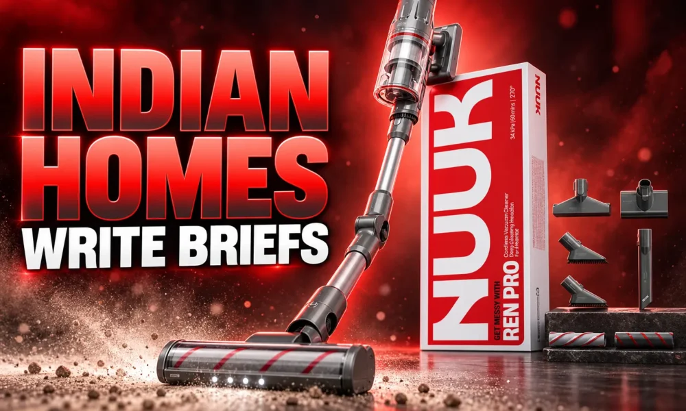 NUUK REN PRO vacuum designed for Indian home dust