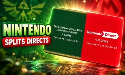 Nintendo splits Directs for Zelda 40th show