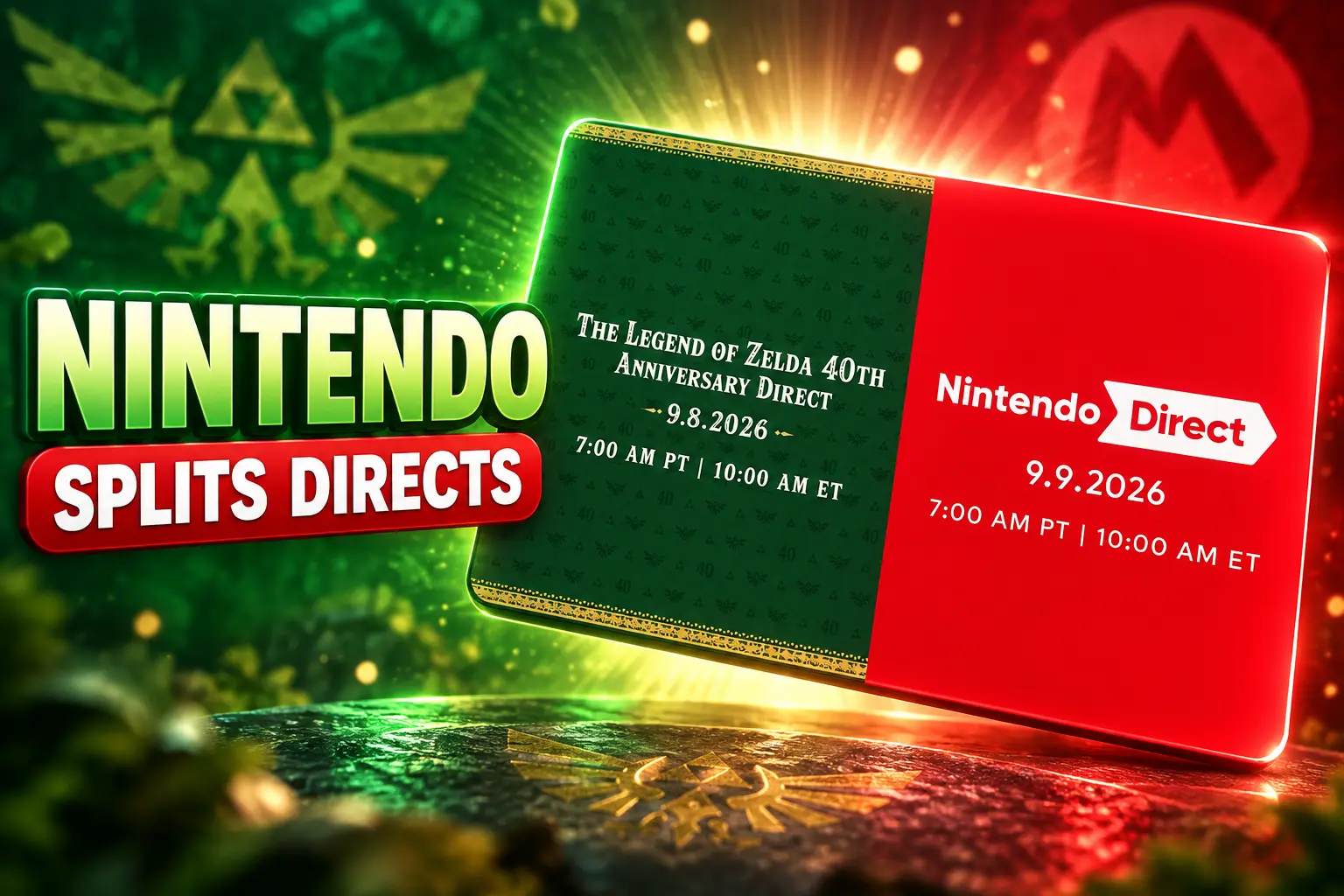 Zelda 40th Direct gets own Tuesday slot