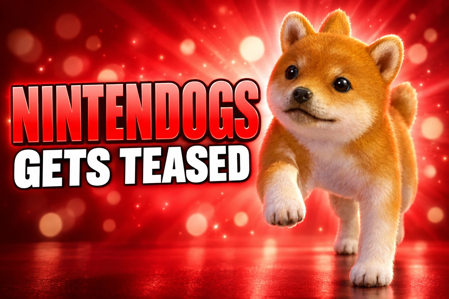 Nintendogs tease Nintendo forgotten games leak